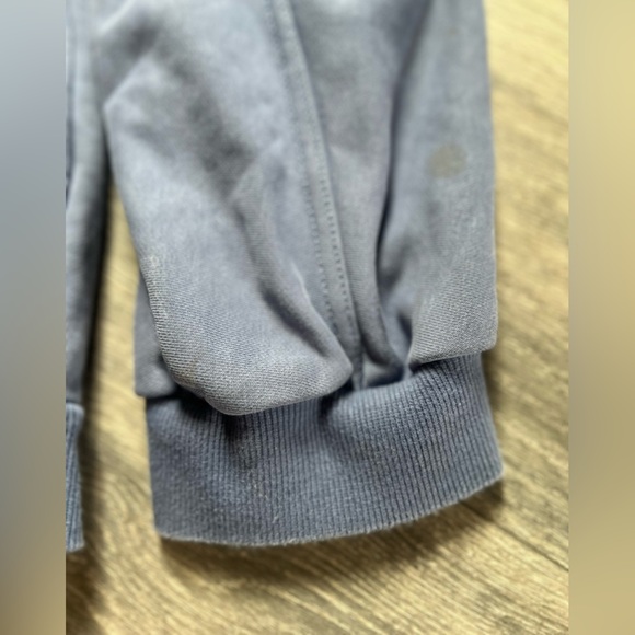 Grailz Geometry Men’s Blue Hooded Button Up Sweatshirt w Pockets. Size M - Picture 15 of 16